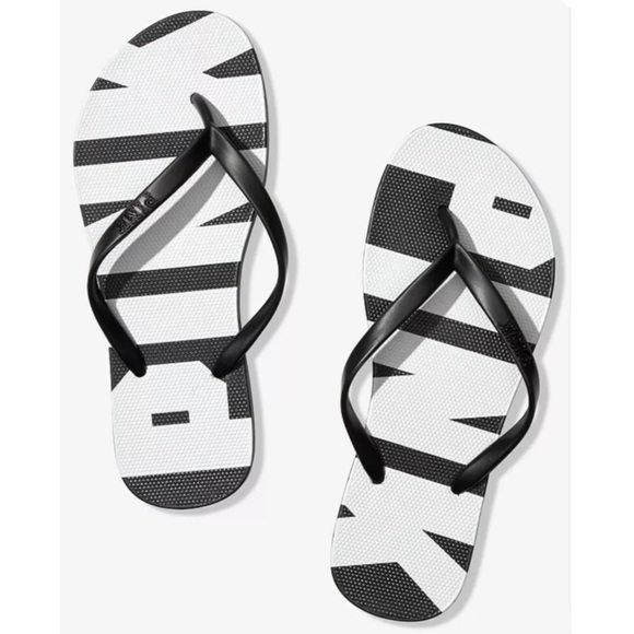 victoria secret pink flip flops